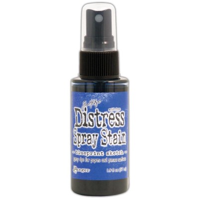 Distress Spray Stain 1.9oz couleur «Blueprint Sketch»
